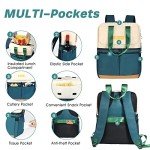 Scothen Waterproof Backpack Cooler with Ice Packs
