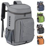 Leakproof Insulated 35 Can Backpack Cooler