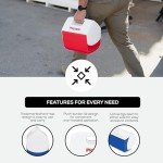 Igloo Playmate Pal 7 Qt Cooler, Blue/White