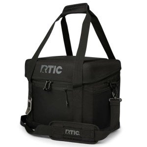 RTIC Soft-Sided 15 Can Cooler - Black