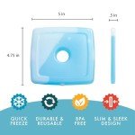 8-Pack Slim Ice Packs for Lunch Boxes & Coolers