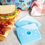8-Pack Slim Ice Packs for Lunch Boxes & Coolers