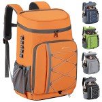 Maelstrom Insulated 35 Can Backpack Cooler - Orange