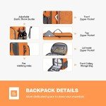 Maelstrom Insulated 35 Can Backpack Cooler - Orange
