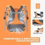 Maelstrom Insulated 35 Can Backpack Cooler - Orange