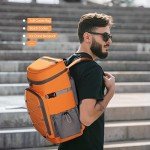 Maelstrom Insulated 35 Can Backpack Cooler - Orange