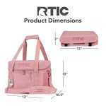 RTIC 28 Can Soft Sided Cooler - Dusty Rose
