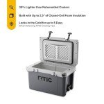 RTIC Ultra-Light 32 Quart Insulated Cooler - Dark Grey