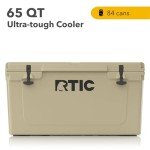 RTIC 65 QT Insulated Cooler for Outdoor Adventures