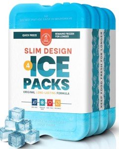 Healthy Packers Reusable Ice Packs for Coolers