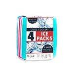 4-Pack Slim Ice Packs by Fit & Fresh