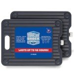 Large Reusable Ice Packs for Coolers, 2 Pack