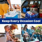 Large Reusable Ice Packs for Coolers, 2 Pack