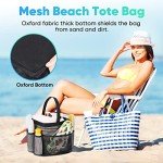 Portable 8-Pocket Mesh Shower Caddy for Camping