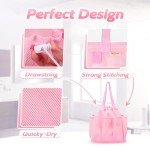 Portable Mesh Shower Caddy for Camping & Travel
