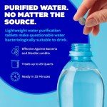 Potable Aqua Water Purification Tablets - 100 Count