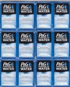 P&G Portable Water Purifier Packets - 12 Pack