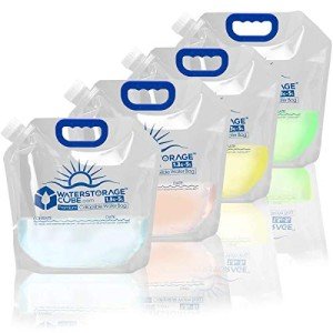 Collapsible BPA-Free Water Storage Container for Camping