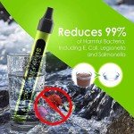 4 Pack Portable Water Filter Straws for Camping