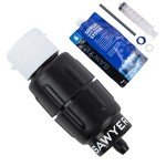 Sawyer Micro Squeeze Water Filtration System, Black/Blue