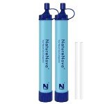 Portable Water Filter Straw for Camping & Hiking