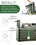 Portable 5 Gallon Water Jug with Touch Pump