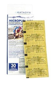 Katadyn Micropur MP1 Water Purification Tablets - 30 Pack
