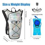 Zavothy Lightweight Hydration Backpack with 2L Bladder