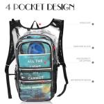 Lightweight Hydration Pack with 3L Bladder