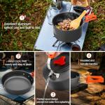 17-Piece Camping Cookware Set for Outdoor Adventures
