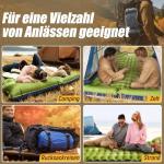 Yuzonc Double Self-Inflating Sleeping Pad with Pillow