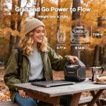 MARBERO 155Wh Portable Power Station with 6 Outputs