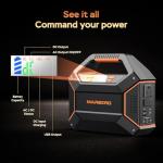 MARBERO 155Wh Portable Power Station with 6 Outputs