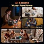 MARBERO 155Wh Portable Power Station with 6 Outputs