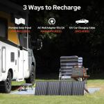 ZeroKor Compact Solar Power Station with 40W Panel