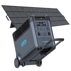 ABOK Ark3600 Solar Generator Kit with Panels