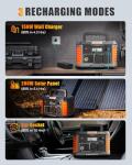 BALDR 1000W Portable Solar Generator for Camping