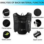 Lightweight Hydration Vest Backpack with 1.5L Bladder