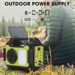 Portable Solar Power Generator for Camping and Travel