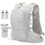 IX INOXTO Running Hydration Vest for Men & Women - 3L Water Backpack for Trail Running, Marathon, Race & Hiking (Grey)