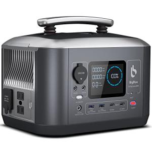 [Returnable]BigBlue 537.5Wh/600W Portable Power Station with 10ms UPS and 100W USB-C,Cellpowa600 Solar Generator with Pass-through Charging, LFP Battery Backup for Camping/RV/Power Outage/Off-grid Use