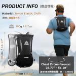 Azarxis Hydration Running Vest Backpack Pack 5L for Women and Men Jogging Trail Race Marathon Cycling Hiking (Black Backpack Only)