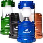 MalloMe Multicolor Camping Lanterns - 4 Pack