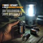 Innofox 1500 LM LED Camping Lantern with Batteries