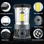 Innofox 1500 LM LED Camping Lantern with Batteries