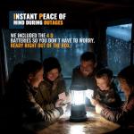 Innofox 1500 LM LED Camping Lantern with Batteries