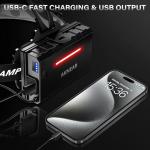 AKNEAR Rechargeable Super Bright LED Headlamp