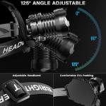 AKNEAR Rechargeable Super Bright LED Headlamp