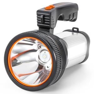 Rechargeable LED Tactical Flashlight with Power Bank