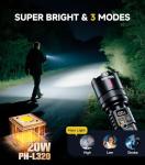 Esgreen Rechargeable LED Flashlights - 2 Pack